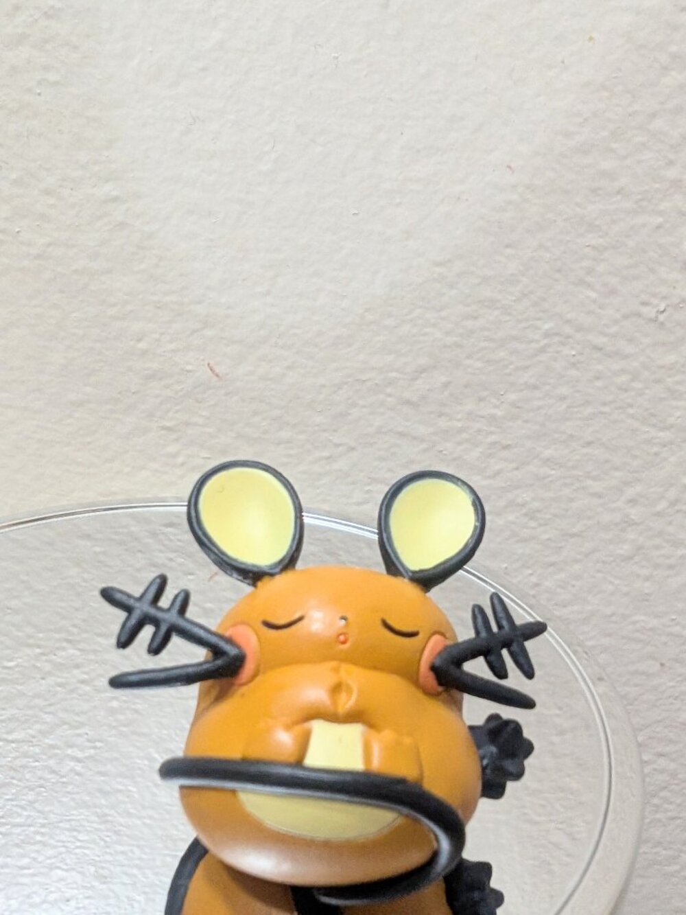Pokemon Dedenne Oyasumi Friends XY Sleeping Mini Figure 2013 Japan Takara Tomy